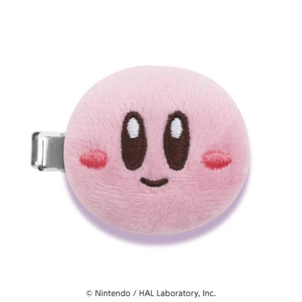 커비 폭신폭신 뱃지