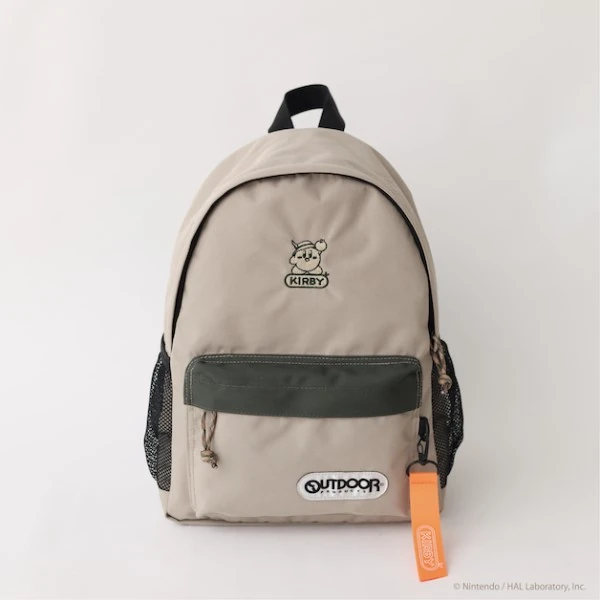 커비 우드 캠프 OUTDOOR PRODUCTS 콜라보 데이팩 백팩 가방 S