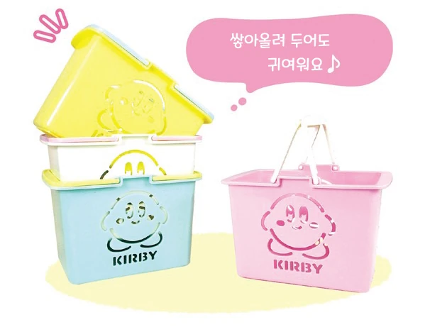 커비 미니 파스텔 바스켓 사진 5