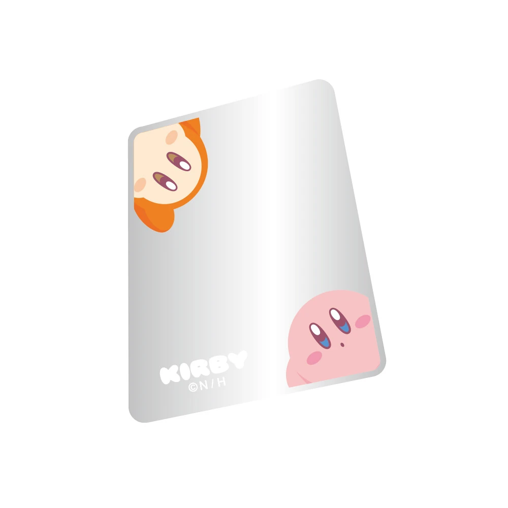 빼꼼 커비 & 웨이들 디 거울 스티커